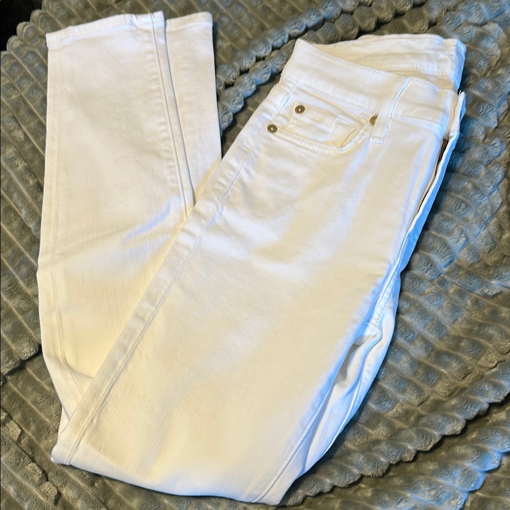 Women's 7 for all mankind White Jeans